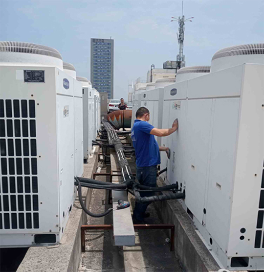 桂林中央空调制热和不制冷系统维修方法